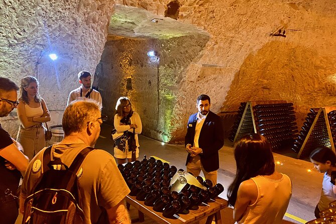 Moet et Chandon Veuve Clicquot Pommery Private Champagne Day trip - 7:30 pickup to the first cellars: Mercedes logistics that matter