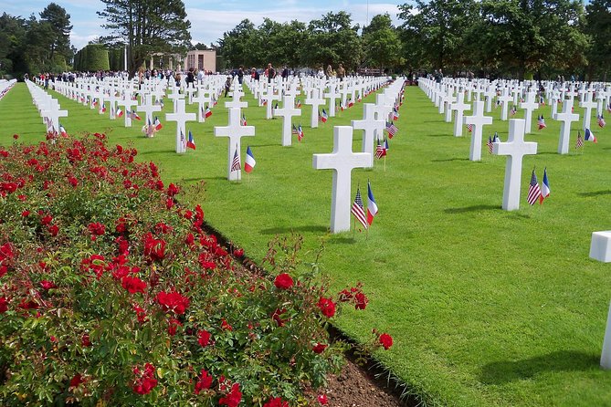 MONT-ST-MICHEL and NORMANDY D-DAY: combined day-trip from PARIS - Stop 3, the American Cemetery at Colleville-sur-Mer: where the day turns serious