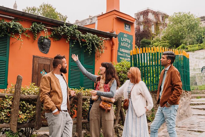 Montmartre Paris Hidden Gems Small Group Walking Tour - The pink café and the art-photo corners you can’t miss