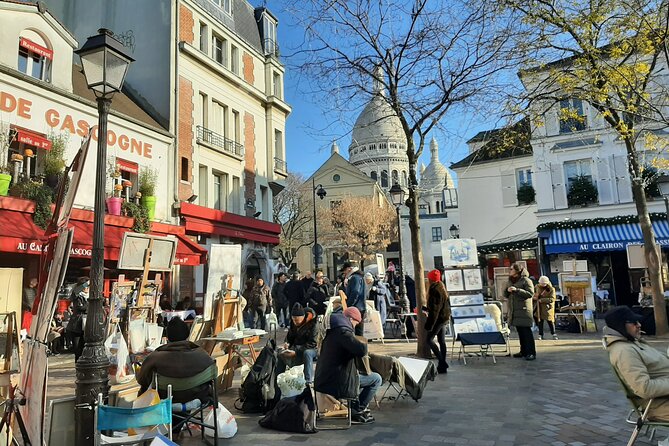 Montmartre/Sacre-Coeur/Paris- Artistic & Bohemian Epicenter - Place des Abbesses: Art Nouveau details and village life