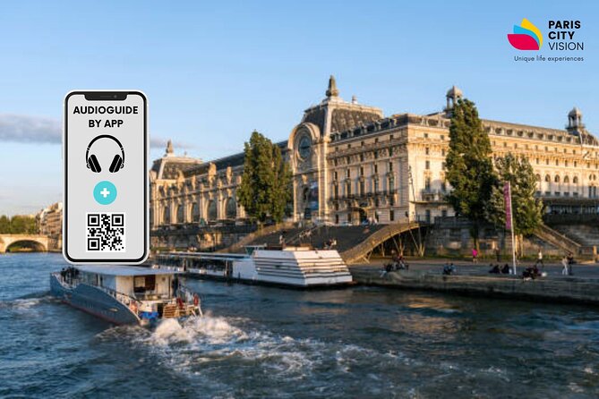 Moulin Rouge Show with Champagne and Seine River Cruise Ticket - Seine River cruise ticket: use it the day after, with audio in 14 languages