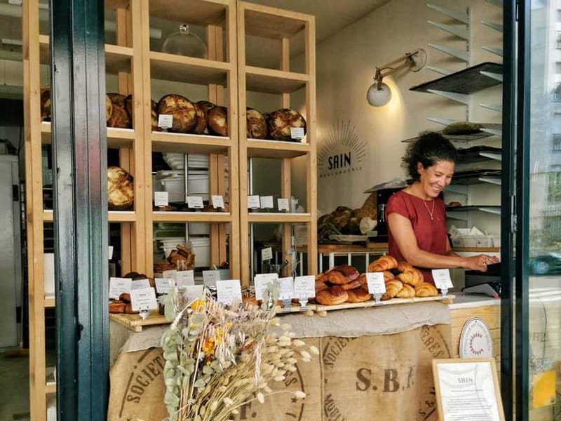 No Diet Club - Unique local Food in Paris! Canal st Martin - Your Tastings: Truffle Pizza, Grilled Cheese, Apple Turnovers, and Cheese