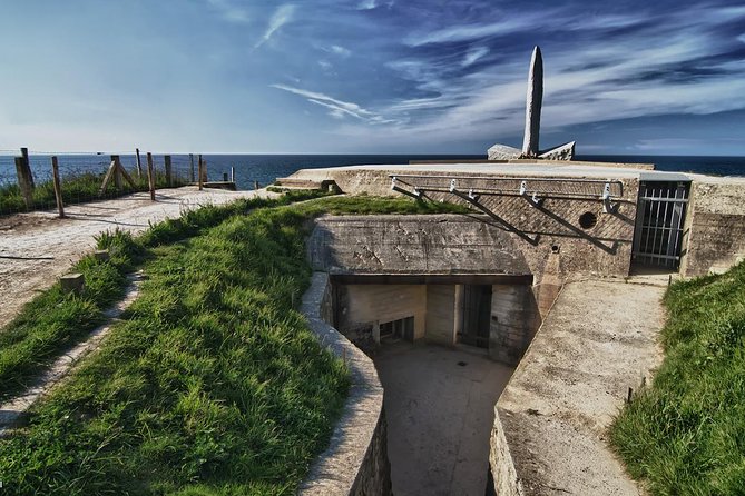 Normandy D-Day Landing Beaches Guided Tour from Paris by minivan - Pointe du Hoc: Rangers, preserved bunkers, and Channel views