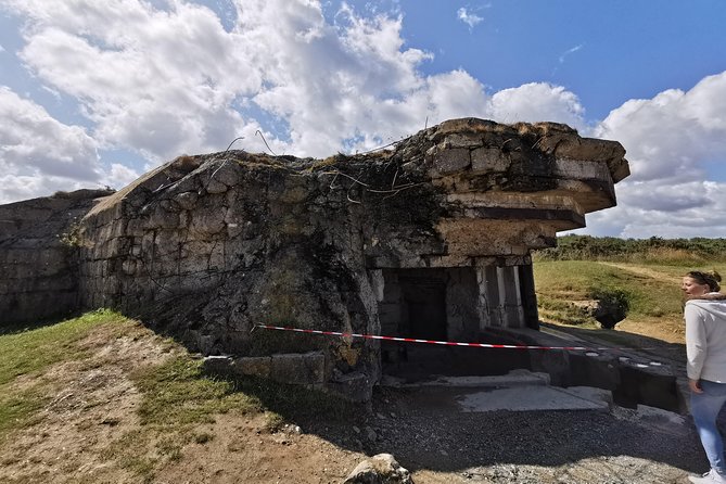 Normandy Landing Beaches Private Day Tour from Paris - Stop 5: Longues-sur-Mer Atlantic Wall remains, the German battery in context