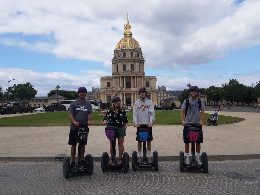 Paris: 1,5 hour Guided Segway Tour - Hôtel des Invalides Area: Big Finale Energy
