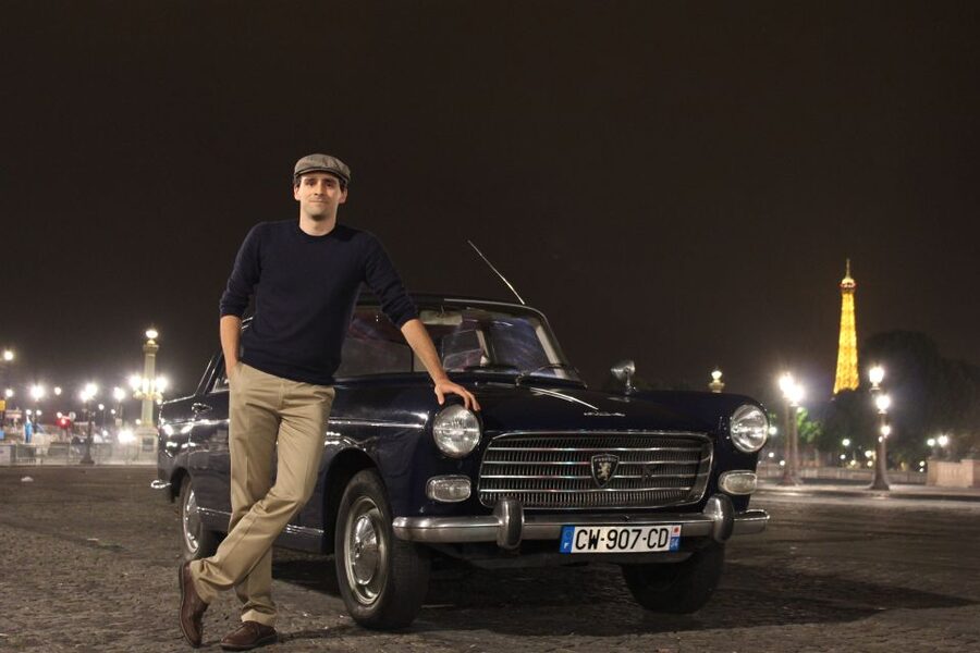 Paris: 1.5-Hour Vintage Car Night Tour - A 1963 Peugeot 404 makes night views feel personal