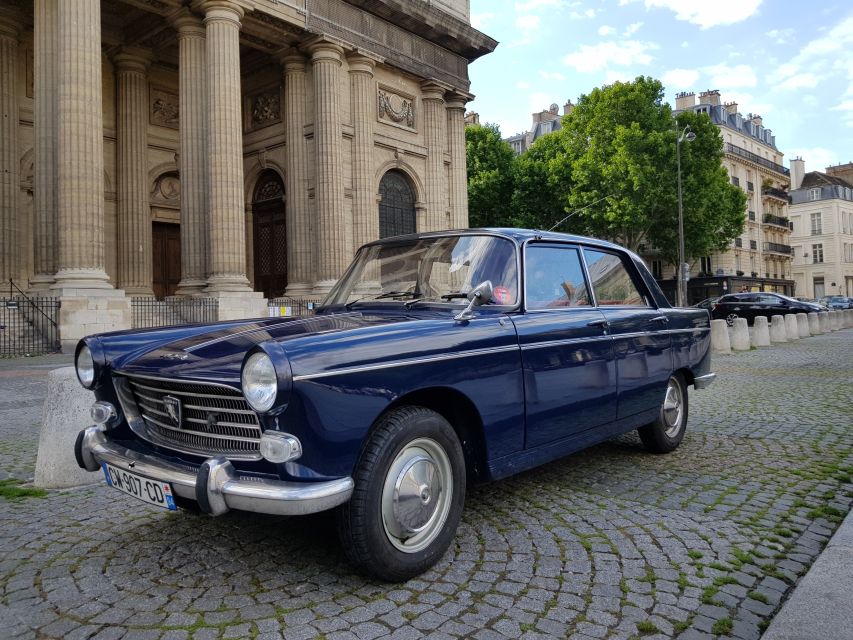 Paris: 1-Hour Tour in a Vintage Car - Key things to know before you sit in the sunroof