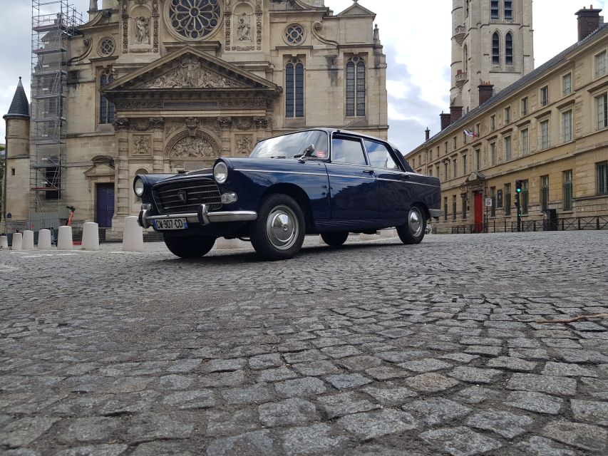 Paris: 1-Hour Tour in a Vintage Car - Notre Dame Cathedral: short viewing time, big visual payoff