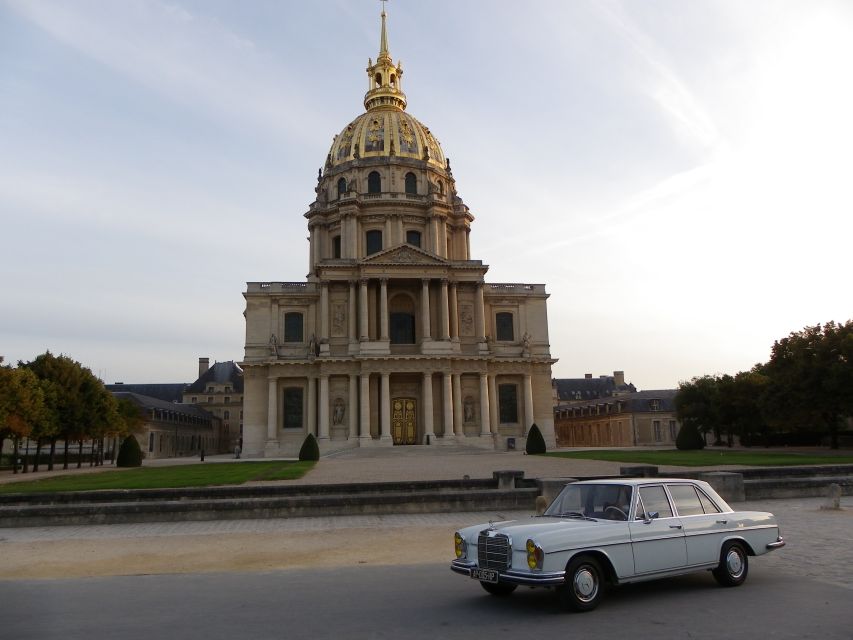 Paris: 2.5-Hour Guided Vintage Car Tour and Wine Tasting - Wine tasting in Latin Corner: what the 30 minutes is really for