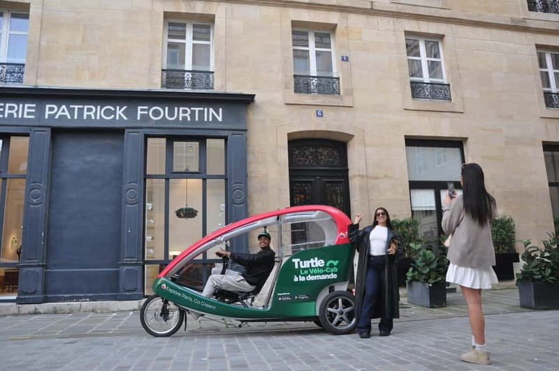 Paris: 2 hours Emily Tour in a Private Rickshaw bike - FAQ