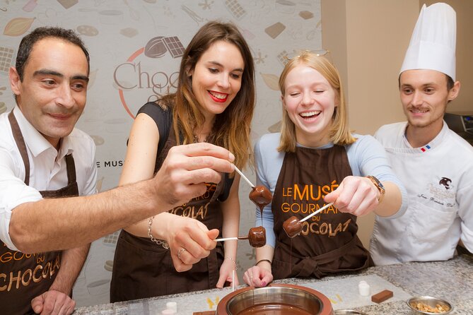 Paris : 45 min Chocolate Workshop at Choco-Story Paris - The Museum Part: Tastings and a Virtual Demo While You Wait for the Main Event