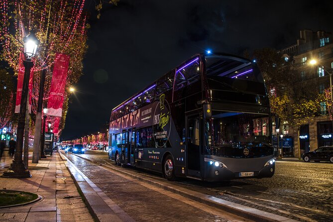 Paris 5-Course Dinner Bus Toque with Champagne from Opéra - From Opéra Garnier to Paris lights, in one smooth evening