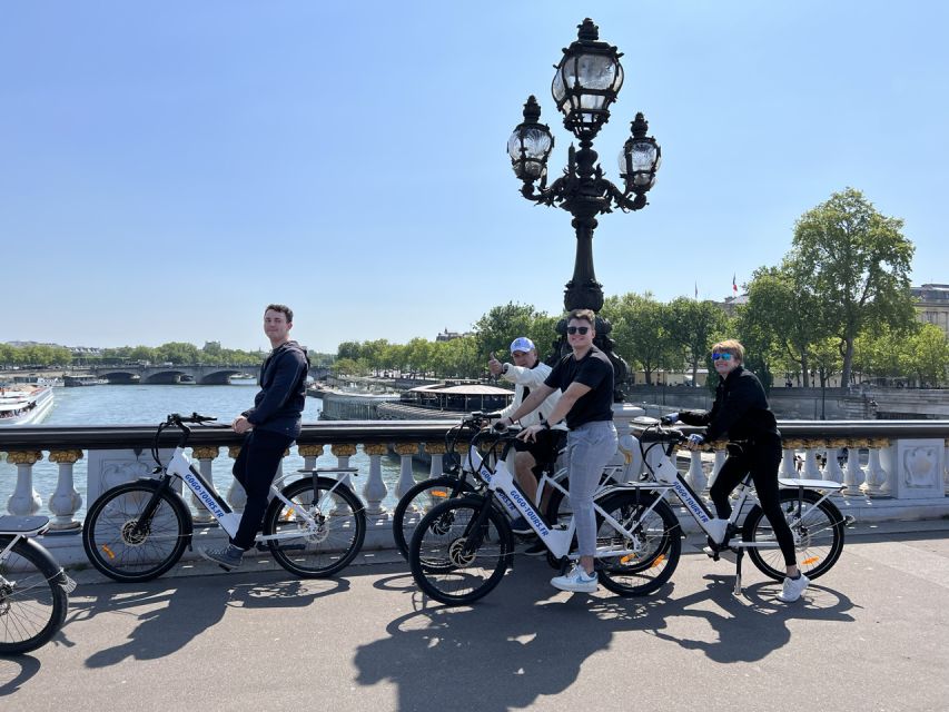 Paris: Afternoon E-Bike Guided Small Group Tour - Place de la Concorde to Flame of Liberty and Arc de Triomphe