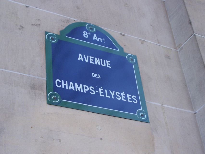 Paris: Arc de Triomphe Entry and Walking Tour - Place Clemenceau Meeting Point: The Easy Start You Want
