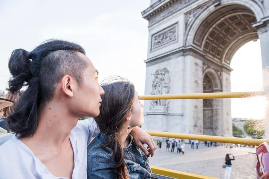 Paris: Arc de Triomphe Ticket & Big Bus Hop-on Hop-off Tour - Arc de Triomphe: timed entry, big views, and yes, stairs