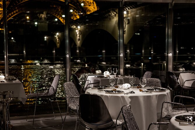 Paris at the First Lodges - Ducasse sur Seine dinner cruise - The meal: what a 4 or 5 course premium dinner means for you