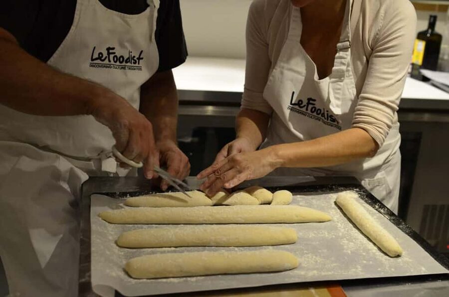 Paris: Baguette and French Breads Class - Mixing and Shaping Techniques: Baguette Tension to Brioche Rolling