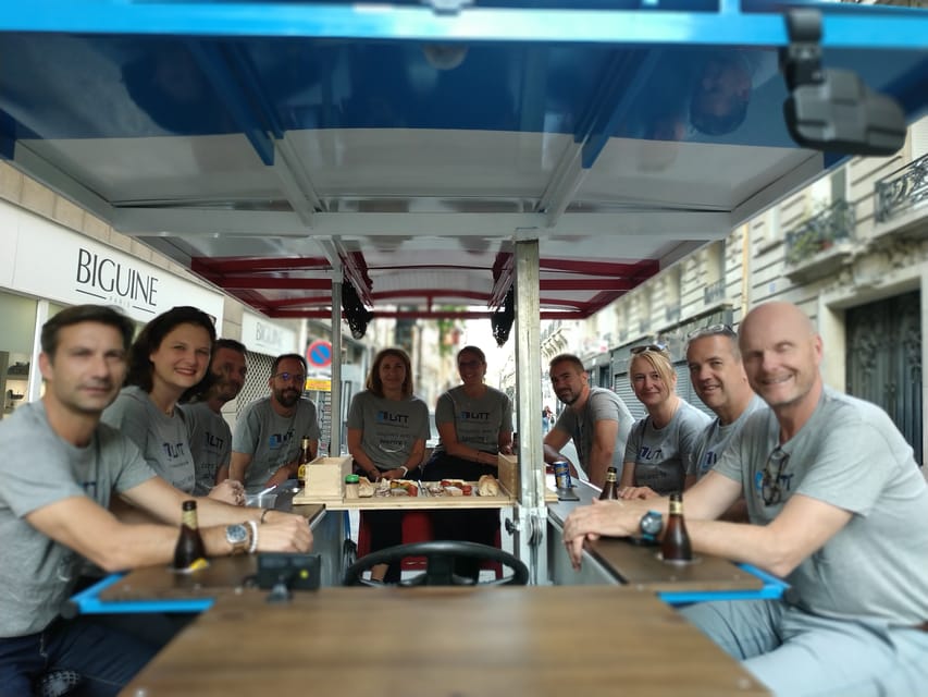 Paris: Beer Bike Bar With Drinks Included - The Itinerary Rhythm, Stop by Stop (And What to Watch For)