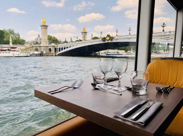 Paris : Bistronomic early dinner cruise - The bistronomic 3-course menu: what you’re really getting