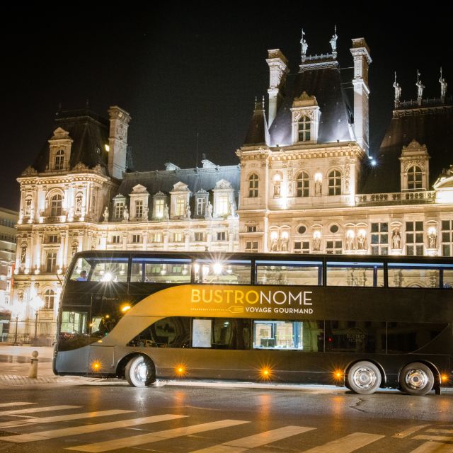 Paris: Bustronome Gourmet Dinner Tour - Chef Thiessé and Nizar Bannour’s menu: what you will actually eat