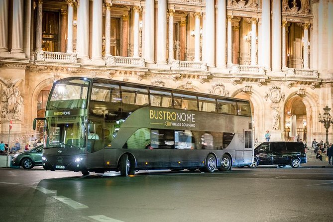 Paris Bustronome Gourmet Sightseeing Dinner on a Panoramic Bus - The upstairs glass bus: views, comfort, and photo reality