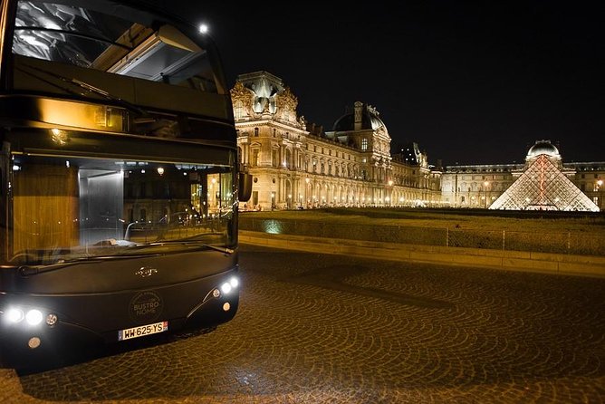 Paris Bustronome Gourmet Sightseeing Dinner on a Panoramic Bus - Drinks, water, and service: avoid common disappointments