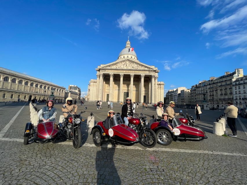Paris by sidecar 1HR Tour - Paris by sidecar, fast and photogenic from street level