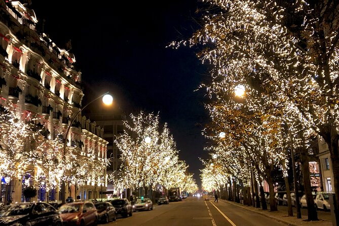 Paris Christmas Lights Small Group Walking Tour with Local Guide - Palais-Royal gardens for a breather from the crowds