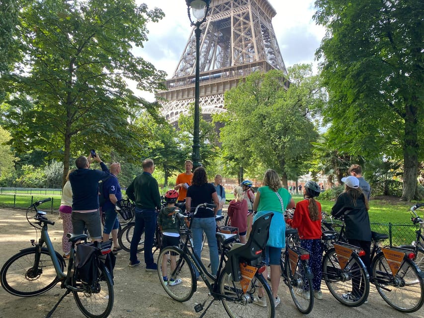 Paris: City Highlights Bike Tour - Getting Started at Parking Meyerbeer Opéra, Level -1