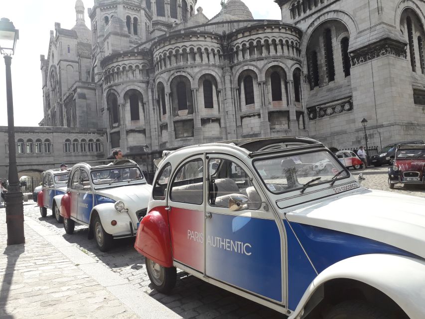 Paris: Classic Sites Tour by Vintage Citroen 2CV - Champs Elysées to Arc de Triomphe, When the Roof Goes Down
