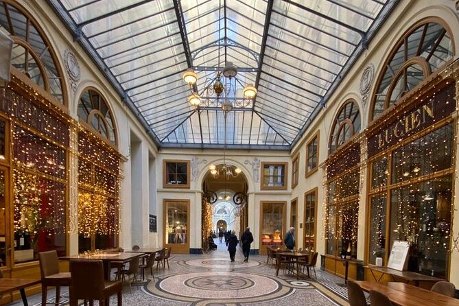 Paris Covered Passages Treasure Hunt — Self-guided Game - Passage Verdeau to start under glass, with bookshops and first riddles
