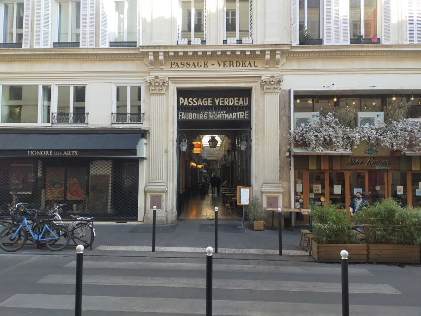Paris: Covered Passages Walking Tour - Passage Jouffroy: glass and iron photos, plus the wax museum stop