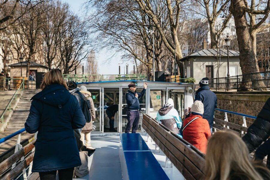 Paris: Cruise on the Saint-Martin Canal and the Seine River - Canal Saint-Martin to the Seine, with locks and light holes