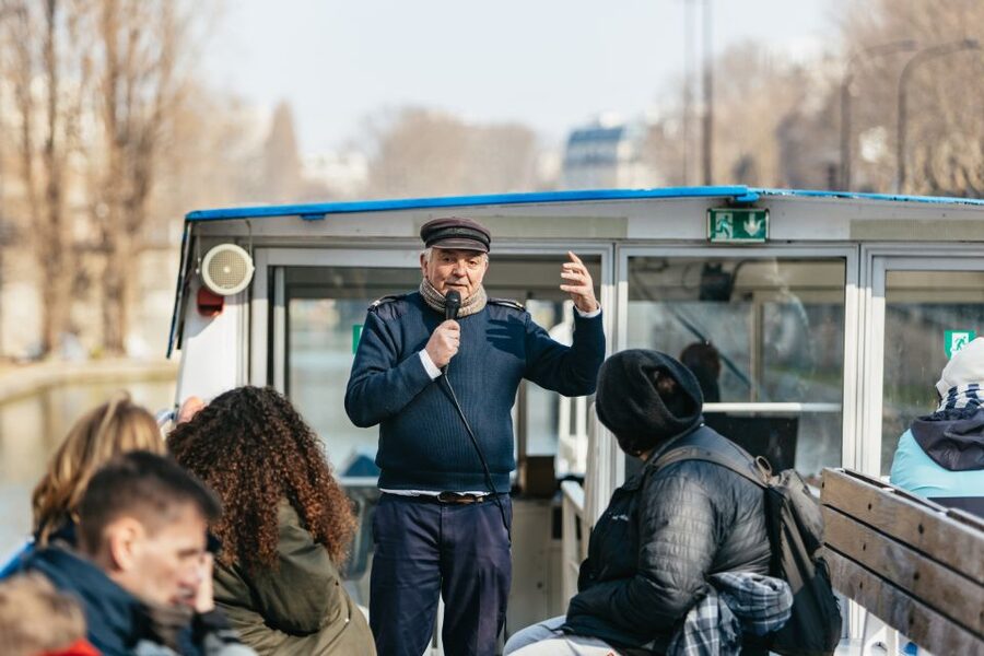 Paris: Cruise on the Saint-Martin Canal and the Seine River - Under the streets: the mile-plus underground vault with light holes