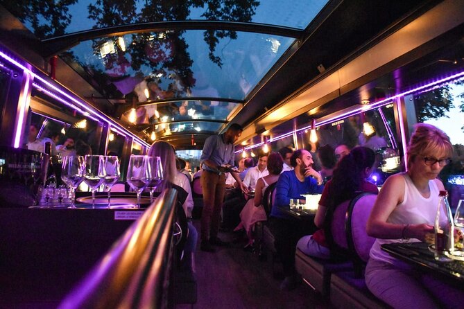 Paris Dinner Bus Toque with Wine Tastings from Champs-Elysees - Price and value: what $80 gets you, and what to watch