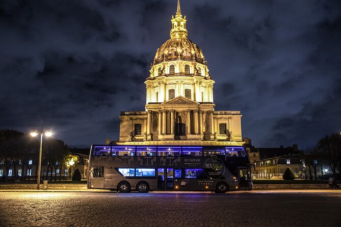Paris Dinner Bus Toque with Wine Tastings from Champs-Elysees - Service, seating, and what to do if things feel off