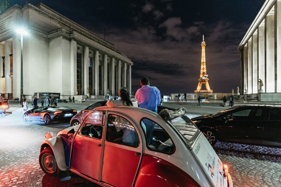 Paris: Discover Paris by Night in a Vintage Car with a Local - Rain, Cold, and the Transparent Roof Reality Check