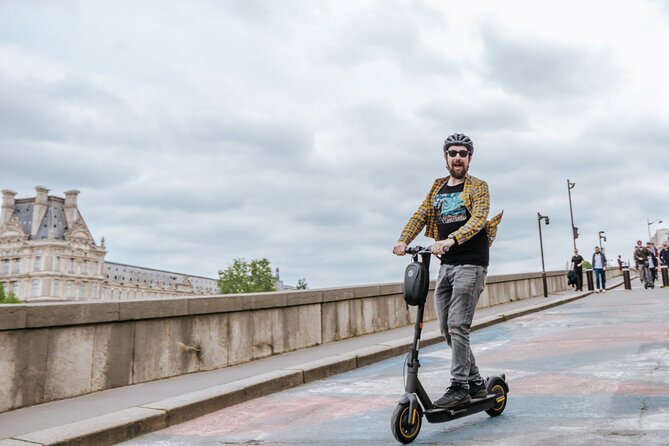Paris E-Scooter Tour with fun & informative guide (small groups) - Riding the Seine Path: How the City Keeps Changing