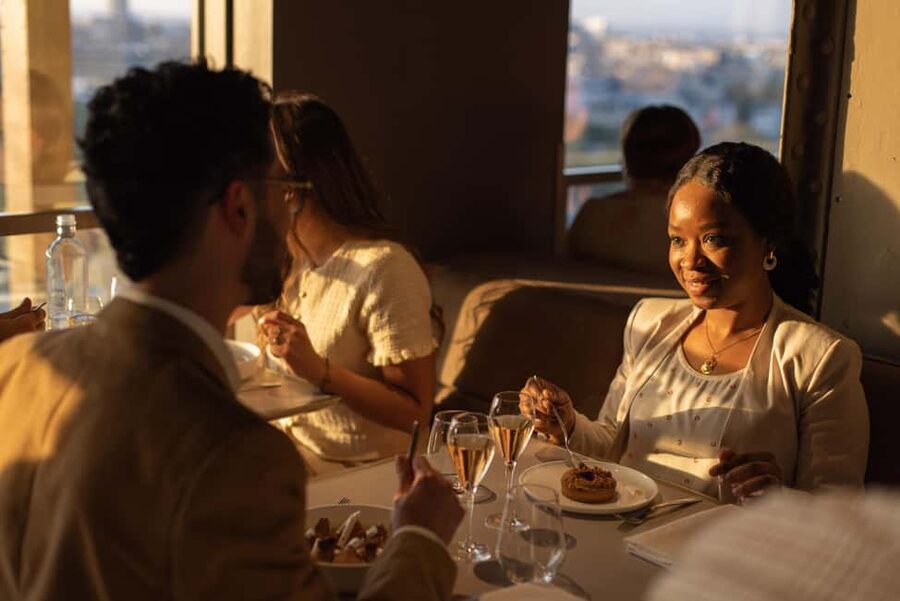 Paris: Early Dinner at Madame Brasserie in the Eiffel Tower - A rare Eiffel Tower dinner on the first floor