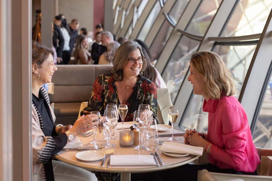 Paris: Eiffel Tower's Madame Brasserie 3-course lunch 12:00 - Madame Brasserie on the Eiffel Tower: the 90-minute format you’ll actually like