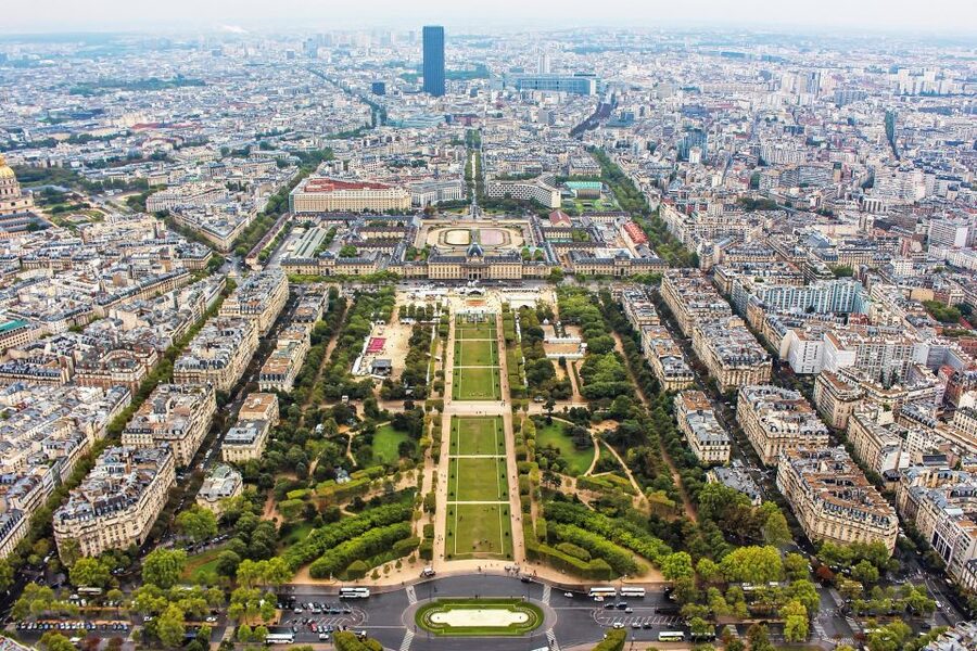 Paris: Eiffel Tower Stairs Climb to Level 2 & Summit Option - Glass floor on the 1st floor: 57 meters of “look down”