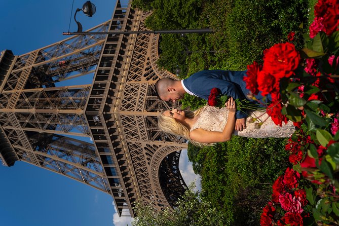 Paris Eiffel Tower Wedding Vows Renewal Ceremony with Photo Shoot - How the photographer and celebrant work together
