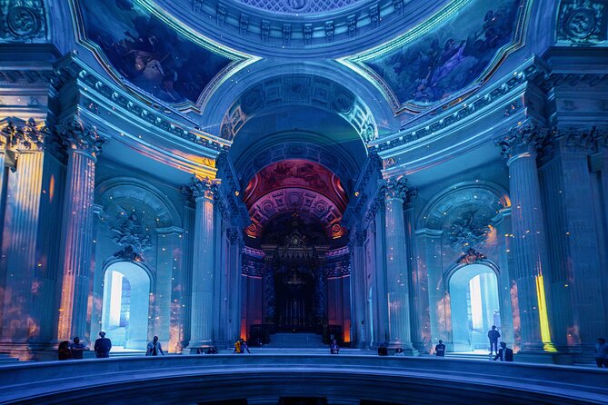 Paris Entrance Ticket to the Aura Invalides Immersive Show - What you will actually see: light mapping plus music