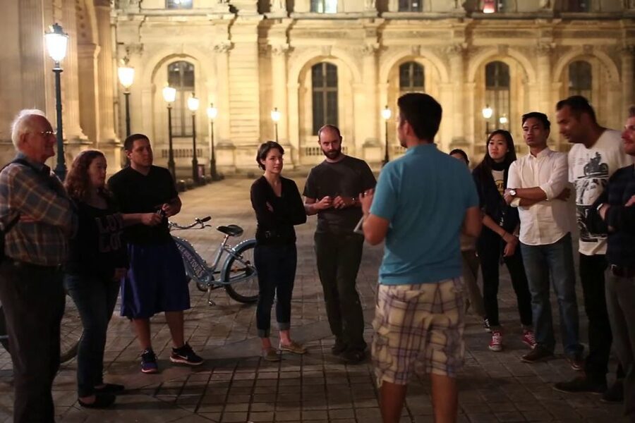 Paris: Evening Bike and Boat Tour - Pont Alexandre III, then palace details on your way toward the Champs-Elysées