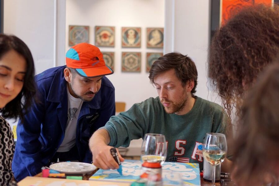 Paris: Graffiti on Canvas Workshop at an Art Studio - Price and value: is $70 for 2 hours worth it?