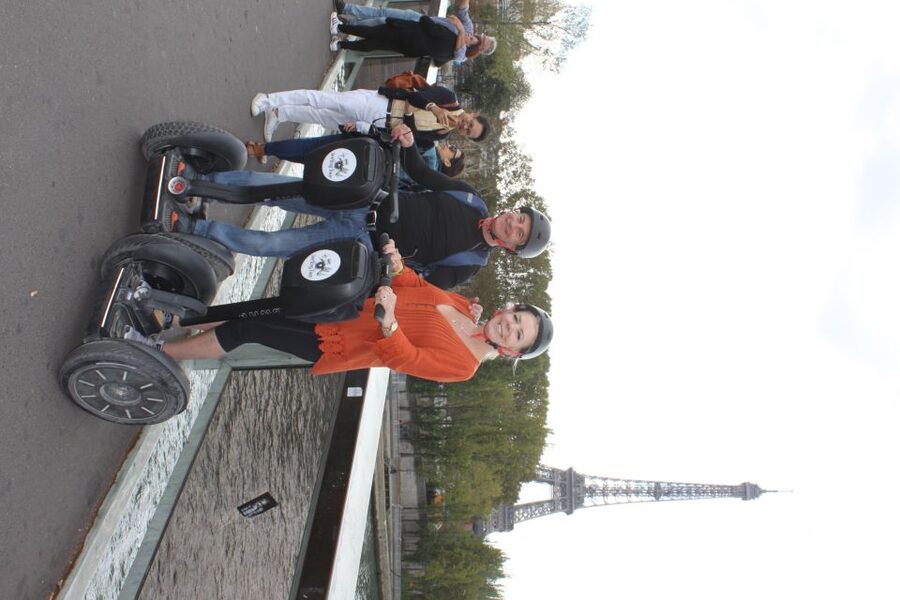 Paris: Guided Segway Tour - Champs de Mars, École Militaire, and the Eiffel Tower view finish