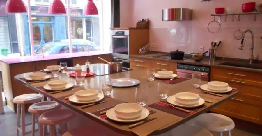 Paris: Hands-On Small Group Cooking Class - The kitchen setup: utensils, apron, and easy participation