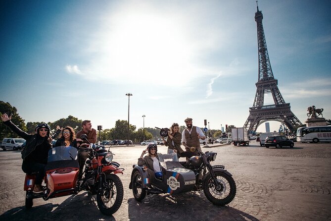 Paris Highlights city tour on a vintage Sidecar Motorcycle - Latin Quarter Streets and the Sorbonne Area, Built for People Watching