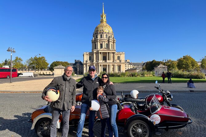 Paris Highlights: Private Sidecar Tour - Invalides and the “real gold” dome moment you will remember