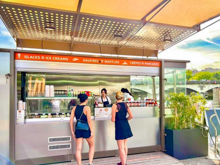 Paris: Illuminated Evening River Cruise & Waffle Tasting - Where you board at Bateaux Parisiens, port de la Bourdonnais, pontoon 03